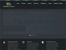 Tablet Screenshot of empiriamagna.com